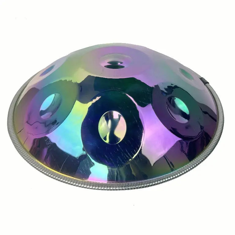 Handpan Arc-en-ciel Ré Mineur Kurd 9, 10 ou 12 Notes