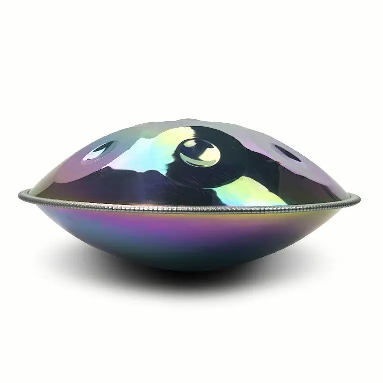 Handpan Arc-en-ciel Ré Mineur Kurd 9, 10 ou 12 Notes