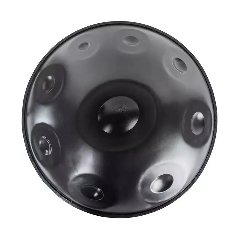 Handpan artisanal acier notes Ré mineur Kurd accordé main jouable