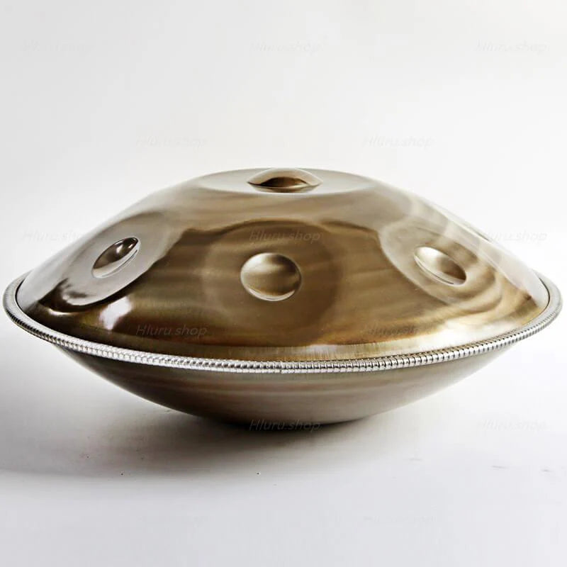 Handpan acier inoxydable Fa Dorian, 9 ou 9+2 notes