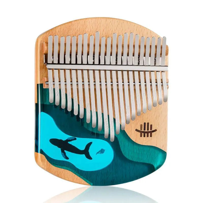 Kalimba Époxy baleine