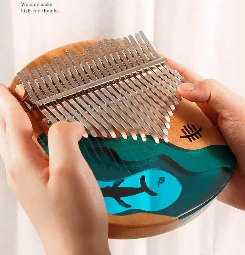 Kalimba Époxy baleine