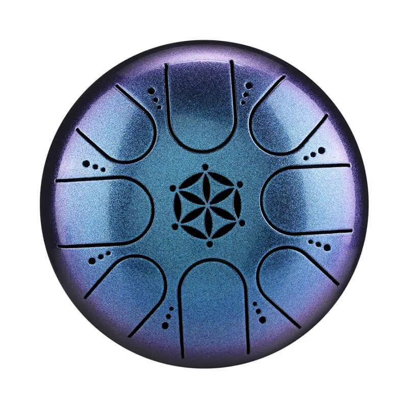 Mini Tongue Drum 8 notes, gamme Do