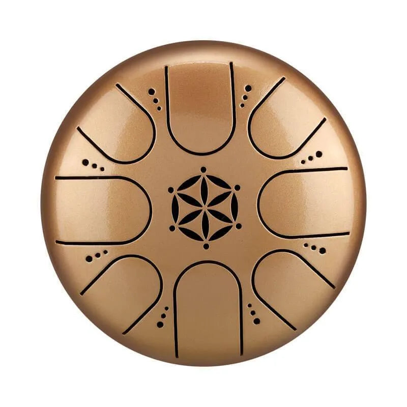 Mini Tongue Drum 8 notes, gamme Do