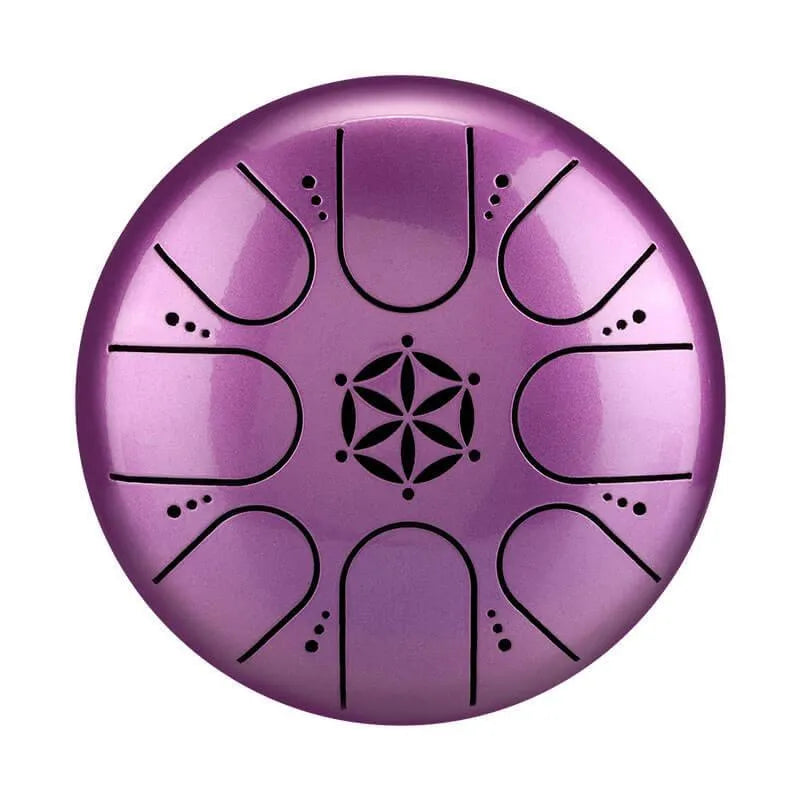 Mini Tongue Drum 8 notes, gamme Do