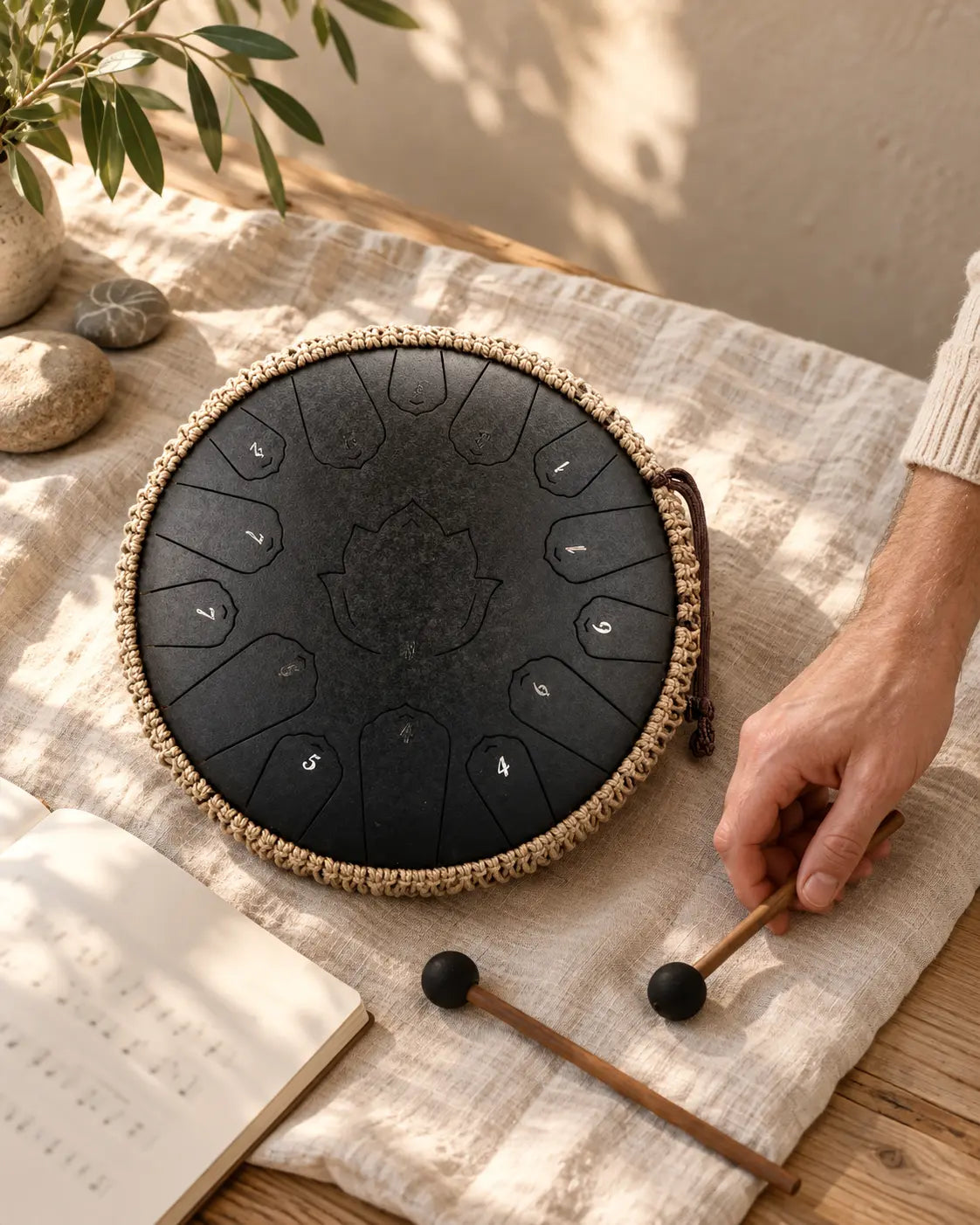 Tongue drum méditation 15 notes
