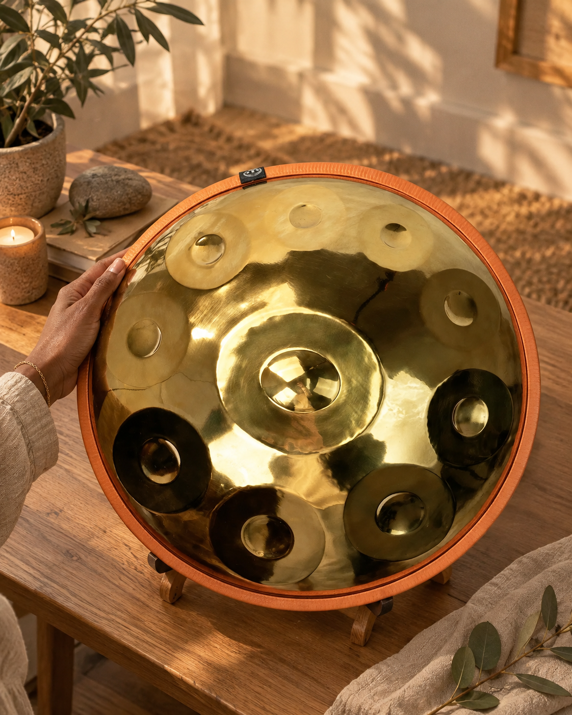 Handpan D Kurd 12 Notes