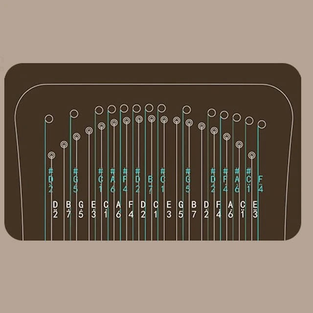 Harpe Lyre Chromatique