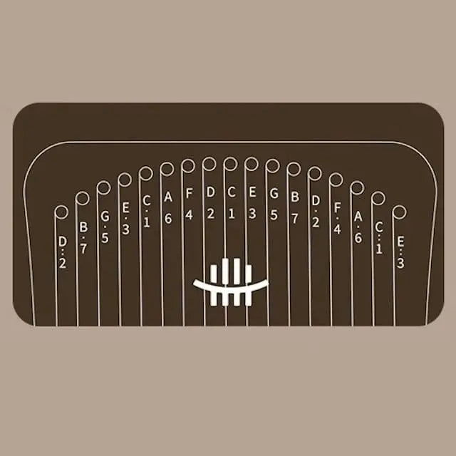 Harpe Lyre Bois 17 Cordes